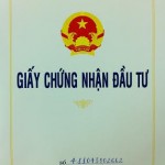 Giấy chứng nhận đầu tư