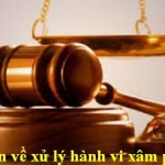 Tư vấn về xử lý hành vi xâm phạm