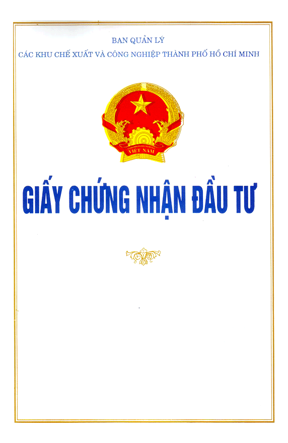 giấy phép đầu tư