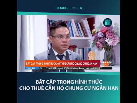 Cho thuê căn hộ chung cư trong thời hạn ngắn: Những bất cập và rủi ro còn tồn tại.