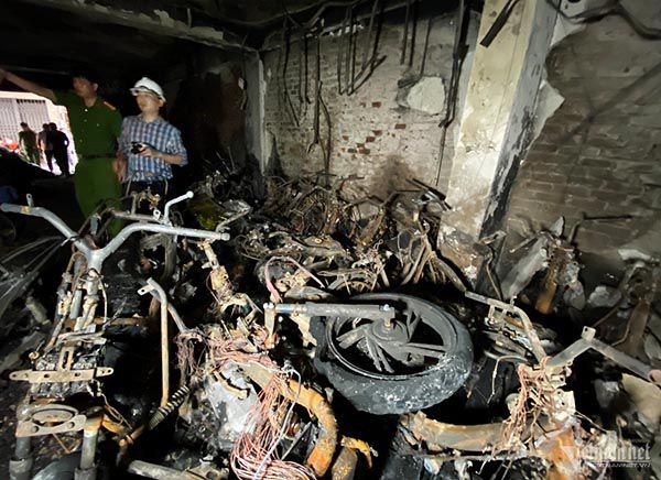 Giải oan cho xe điện sau vụ cháy chung cư mini tại Khương Hạ