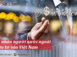 Cá nhân người nước ngoài đầu tư vào Việt Nam