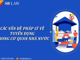 Các vấn đề pháp lý về tuyển dụng trong cơ quan nhà nước