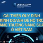 Cải thiện quy định kinh doanh để hỗ trợ tăng trưởng năng suất ở Việt Nam 2024