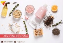 Đăng ký nhãn hiệu mỹ phẩm - SBLAW