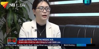 Luật sư Nguyễn Thị Ngọc Hà - Giám đốc khối Luật SBLAW 12