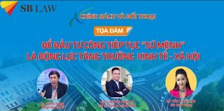 Toạ đàm Để đầu tư công tiếp tục ‘sứ mệnh’ là động lực tăng trưởng kinh tế - xã hội’ - SBLAW