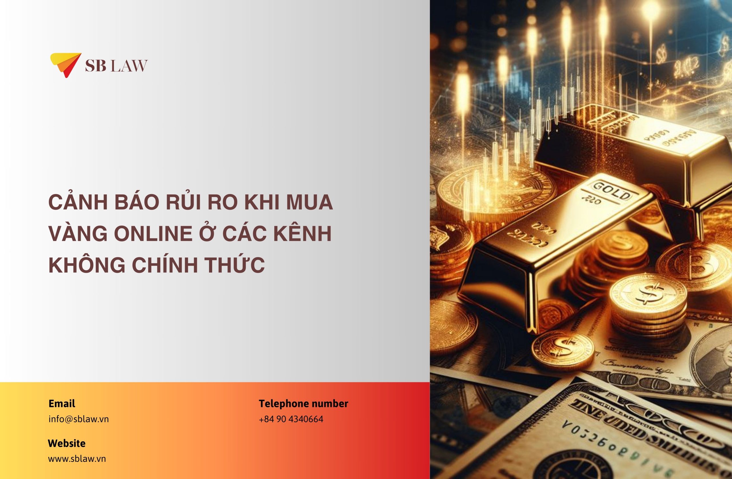 Cảnh báo rủi ro khi mua vàng online ở các kênh không chính thức