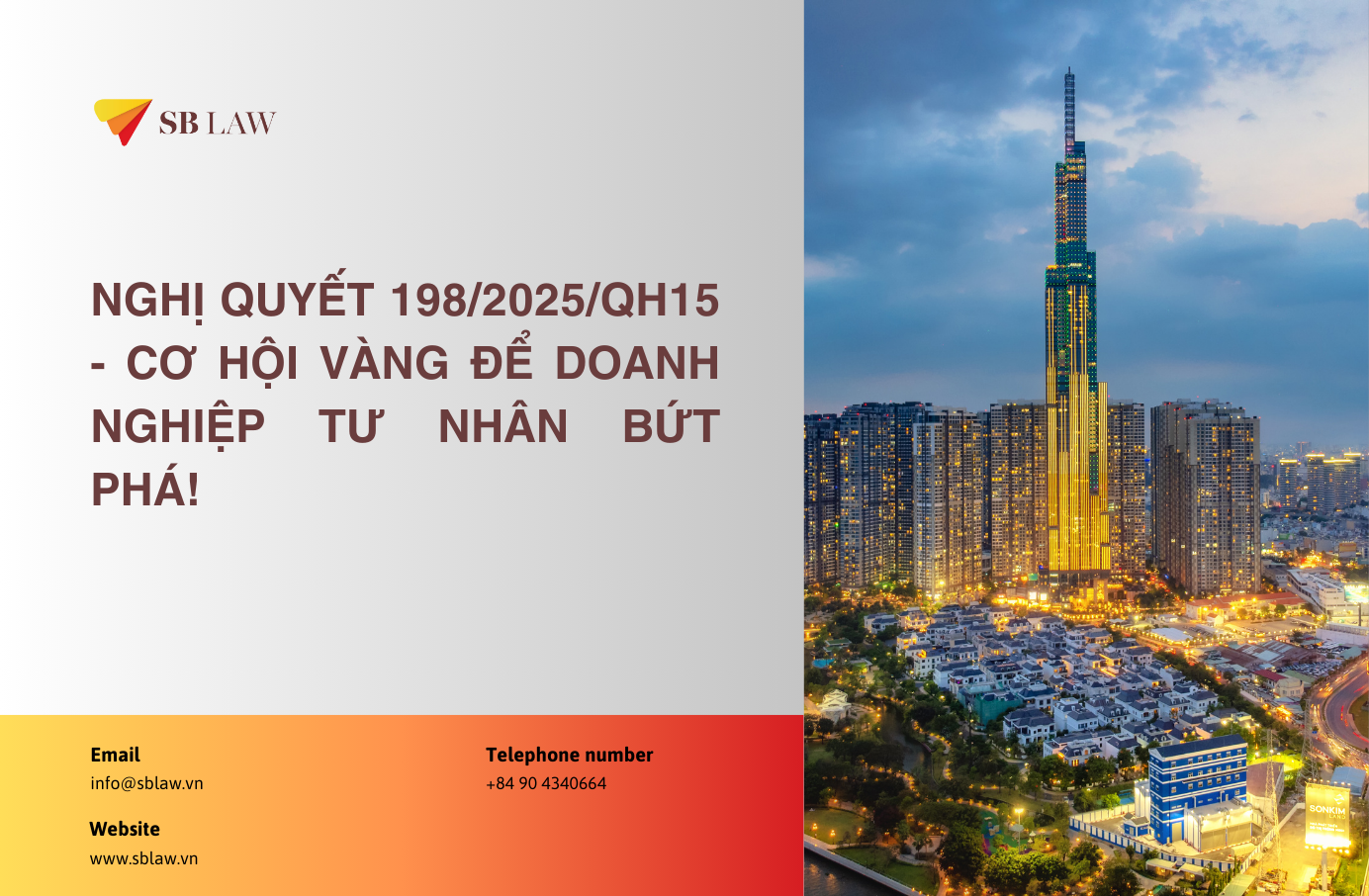 Nghị quyết 198/2025/QH15 – Cơ hội vàng để doanh nghiệp tư nhân bứt phá!