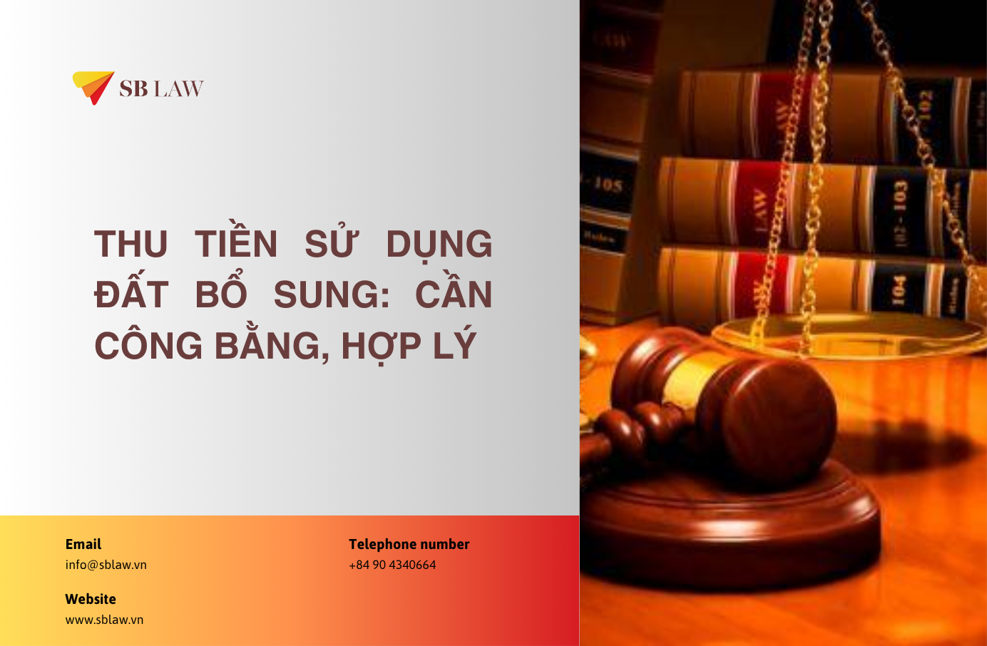 Thu tiền sử dụng đất bổ sung: Cần công bằng, hợp lý