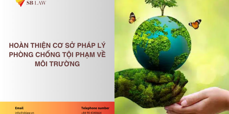 HOÀN THIỆN CƠ SỞ PHÁP LÝ PHÒNG CHỐNG TỘI PHẠM VỀ MÔI TRƯỜNG